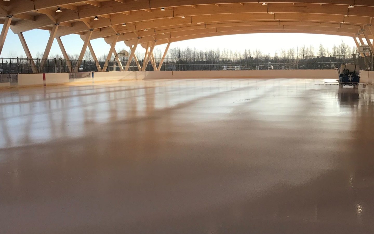 Patinoire Bleu Blanc Bouge de Joliette Groupe EPA